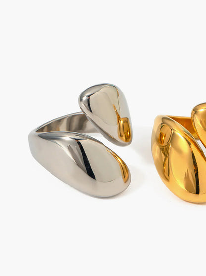 Georgie Oversize Heart Love Ring