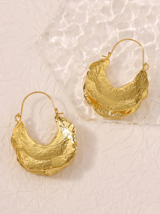Fulani Basket Round Earrings