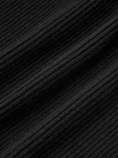 Bow-Trim Stretch Sweater Vest