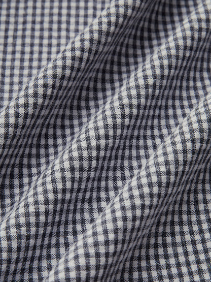 Plaid Knotted V-Neck Vest