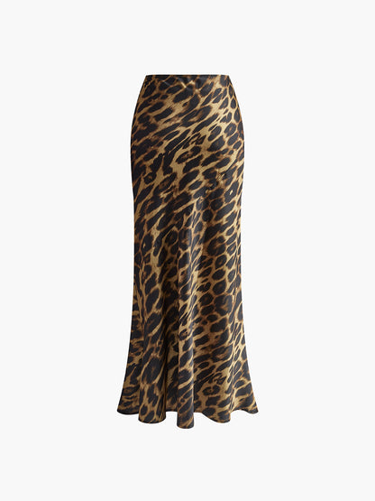 Malia | Leopard Maxi Skirt