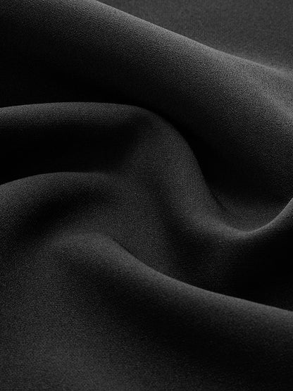 Sexy Halter Solid Dress