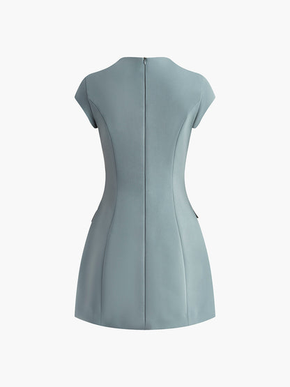 Elegant A-line Mini Dress