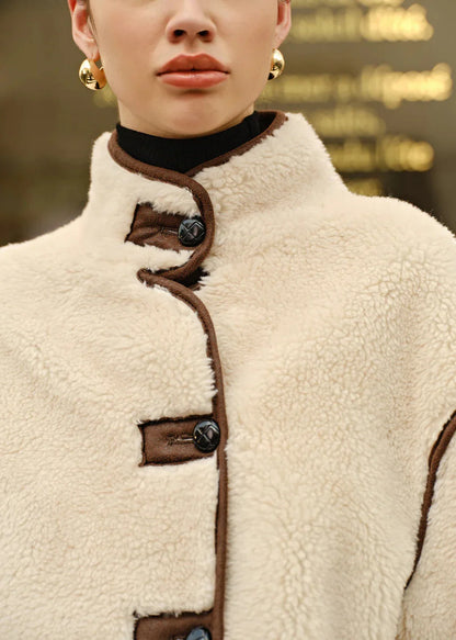 Cozy Luxe Fleece-Trimmed Jacket