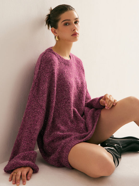 Sequins Loose Sweater