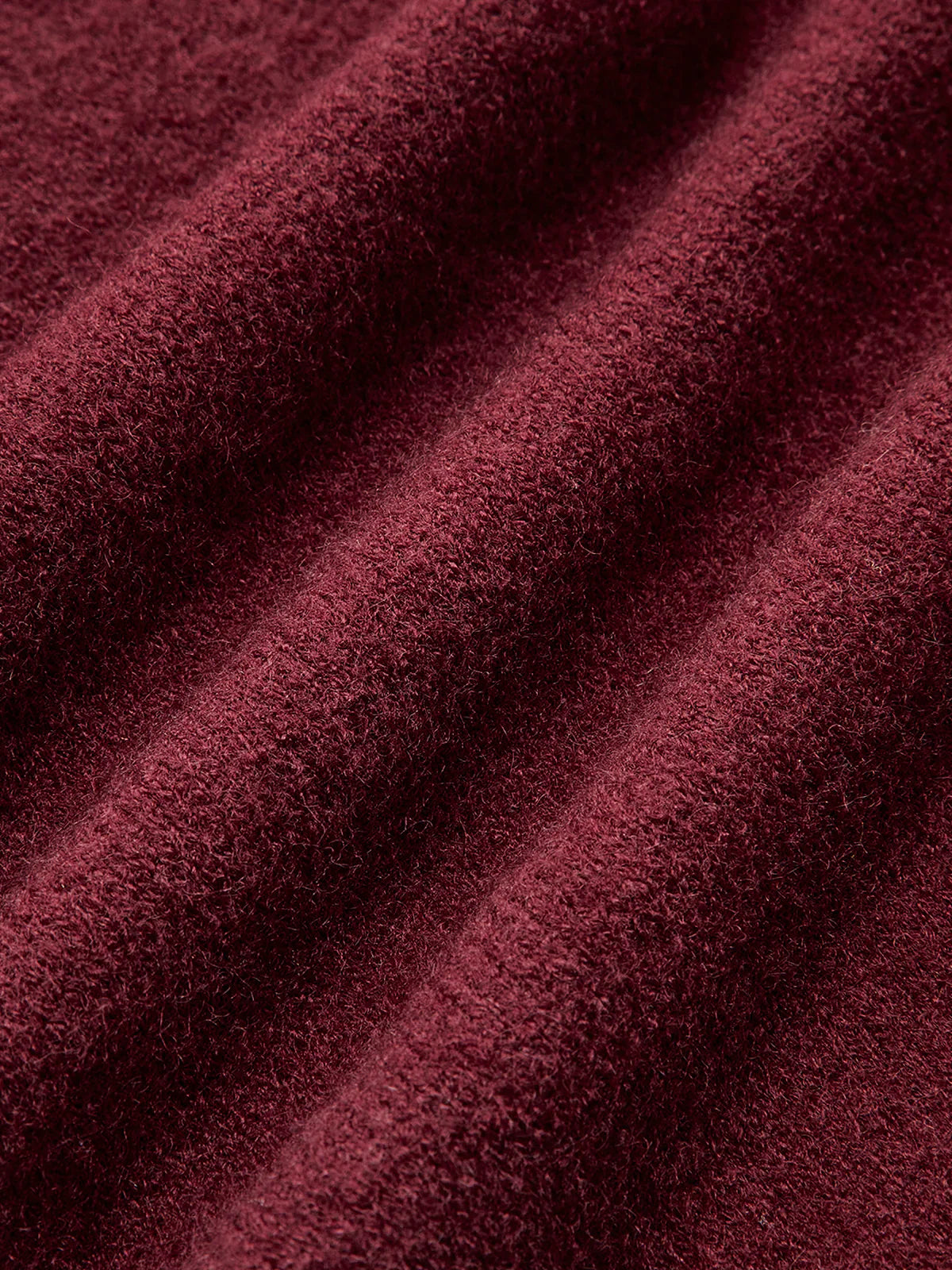 Plain Jersey Burgundy Sweater