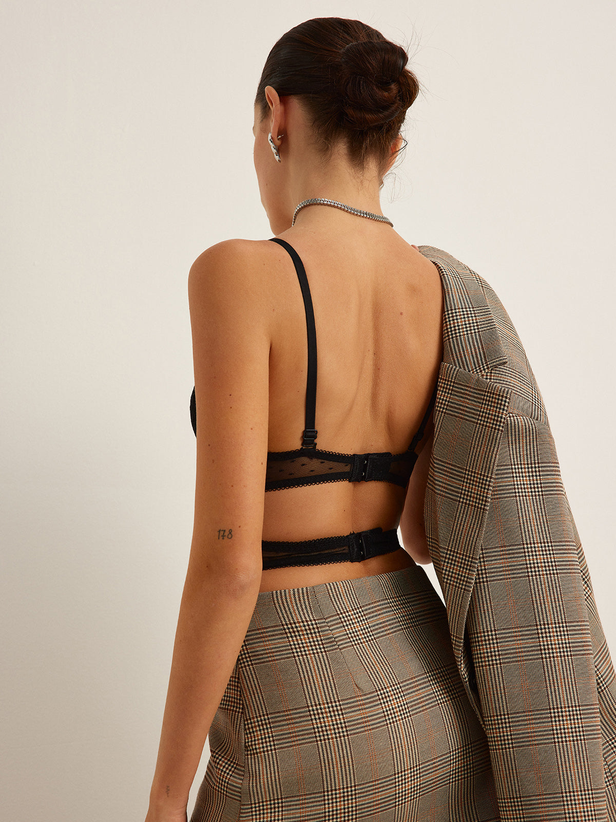 Sheer Lace Crop Corset