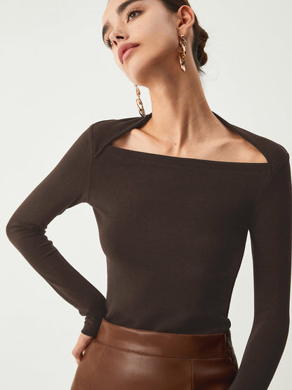 Solid Long Sleeve Shirt