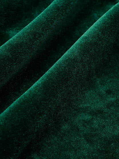 Sweetheart Backless Velvet Dress