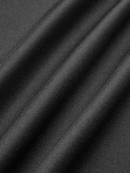 Elegant Lace Lettuce Trim Dress