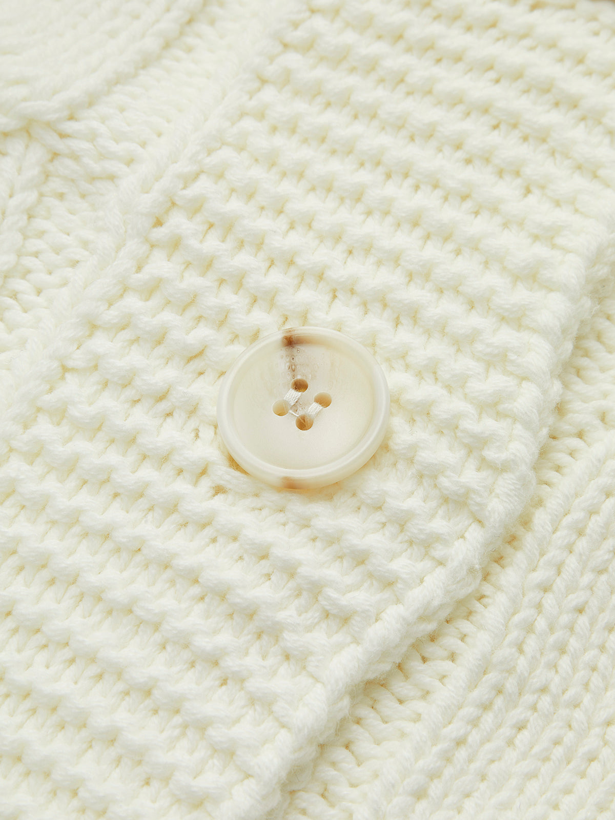 Oversized Cable Knit Outwear