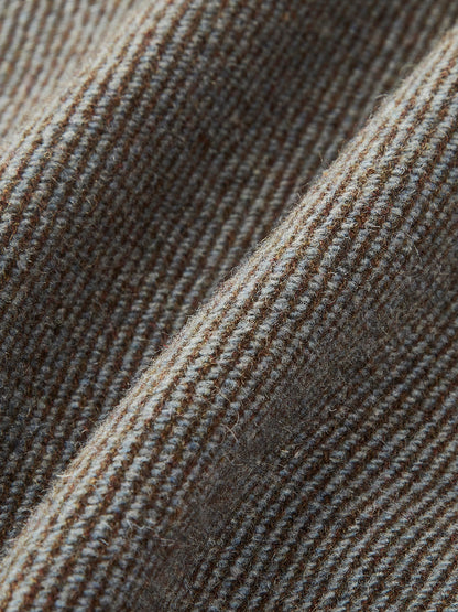 Wool-Blend Cargo Pockets Skirt