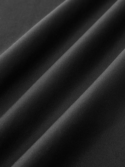 Metal Accent Twist Sarong Skirt