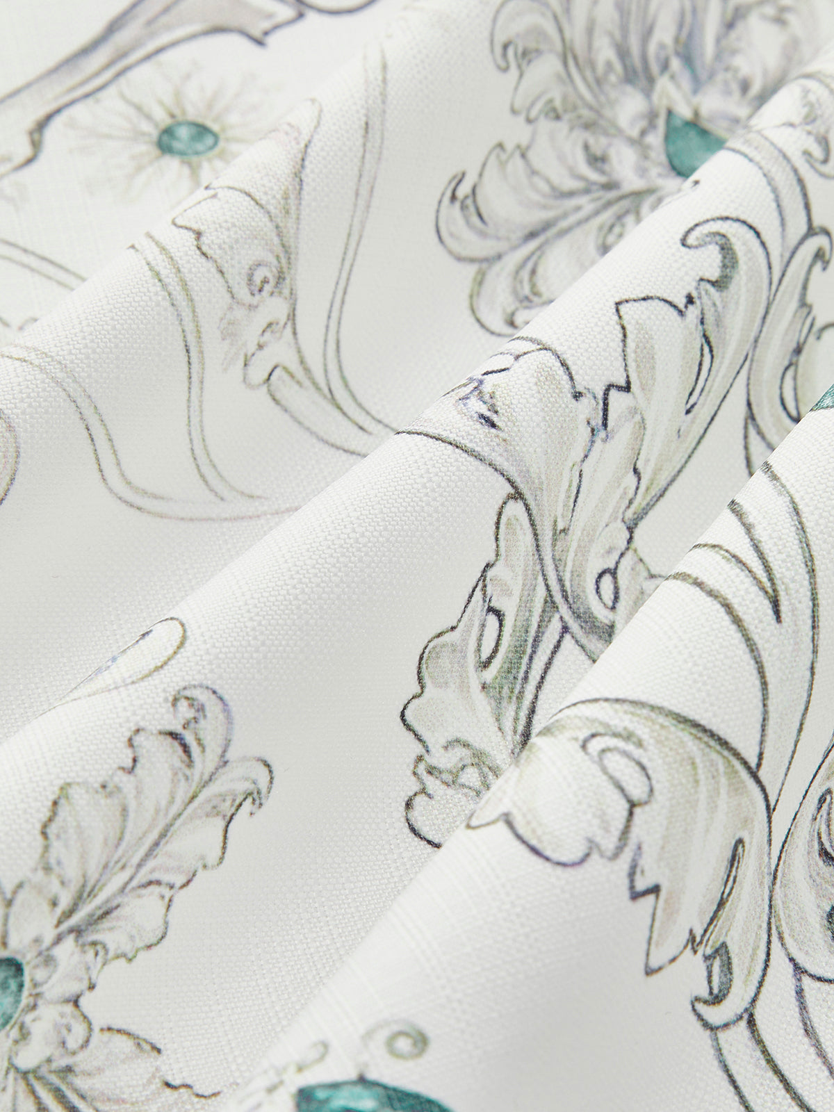 Floral Print Wrap Skirt