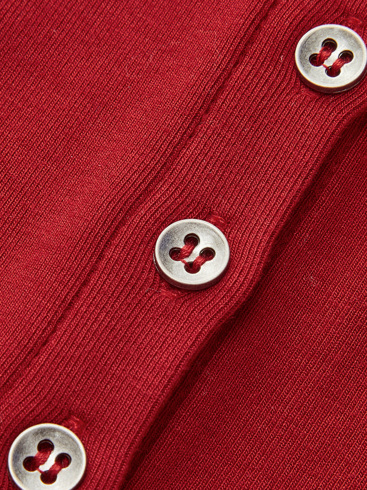 2 in 1 Button Jersey Blouse