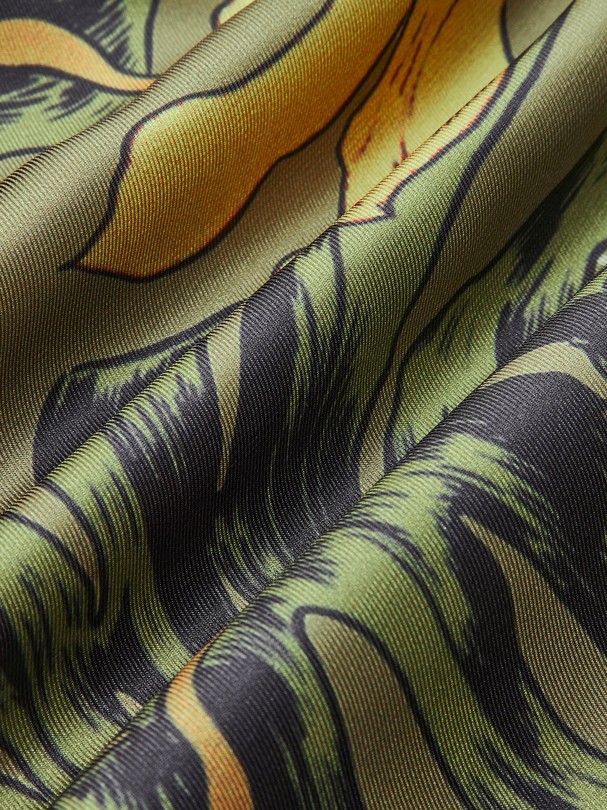 Tie Detail Floral Print Wrap Skirt