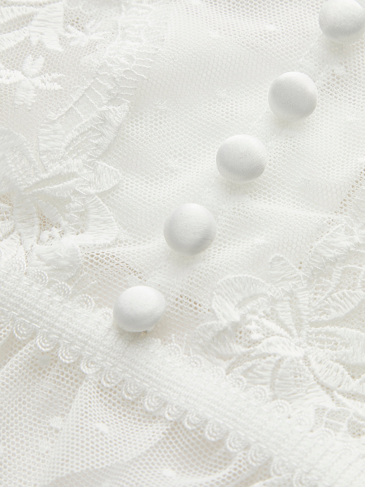 Floral Sheer Lace Mesh Corset Crop Top