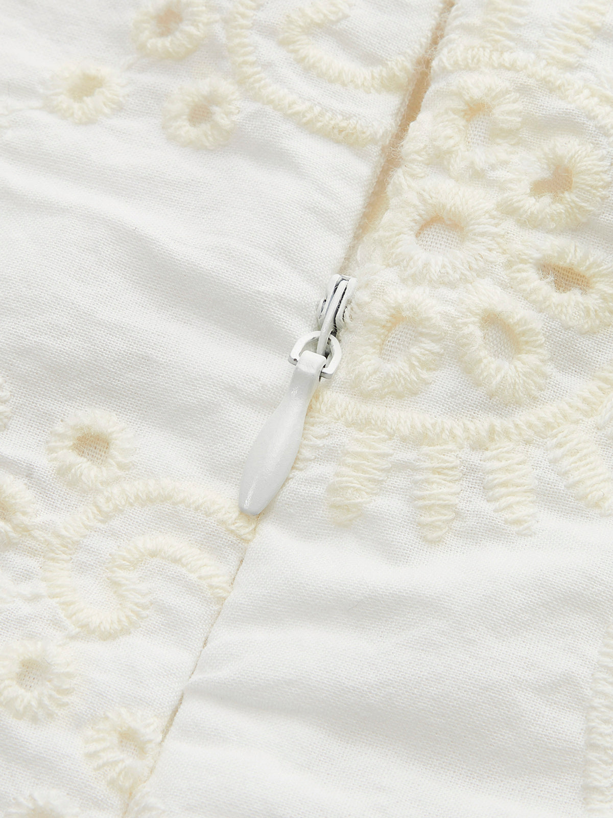 Semi-Sheer Bohemian Lace-Up Dress