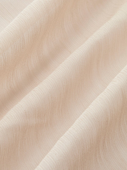 Semi-Sheer Chiffon Ruffle Backless Top