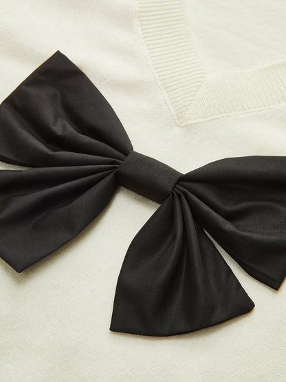 Double Bow Detail Blouse
