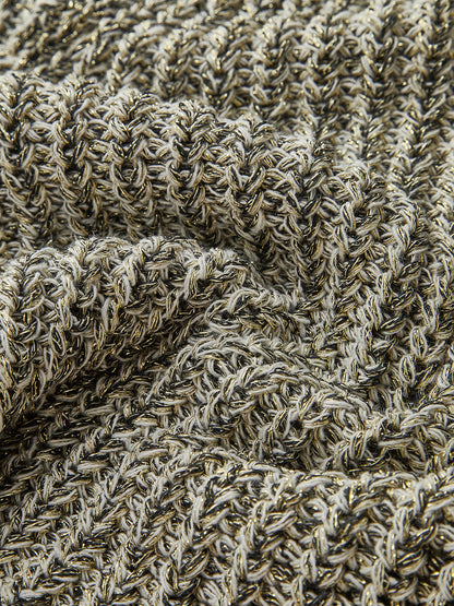 Knit Button-Down Vest