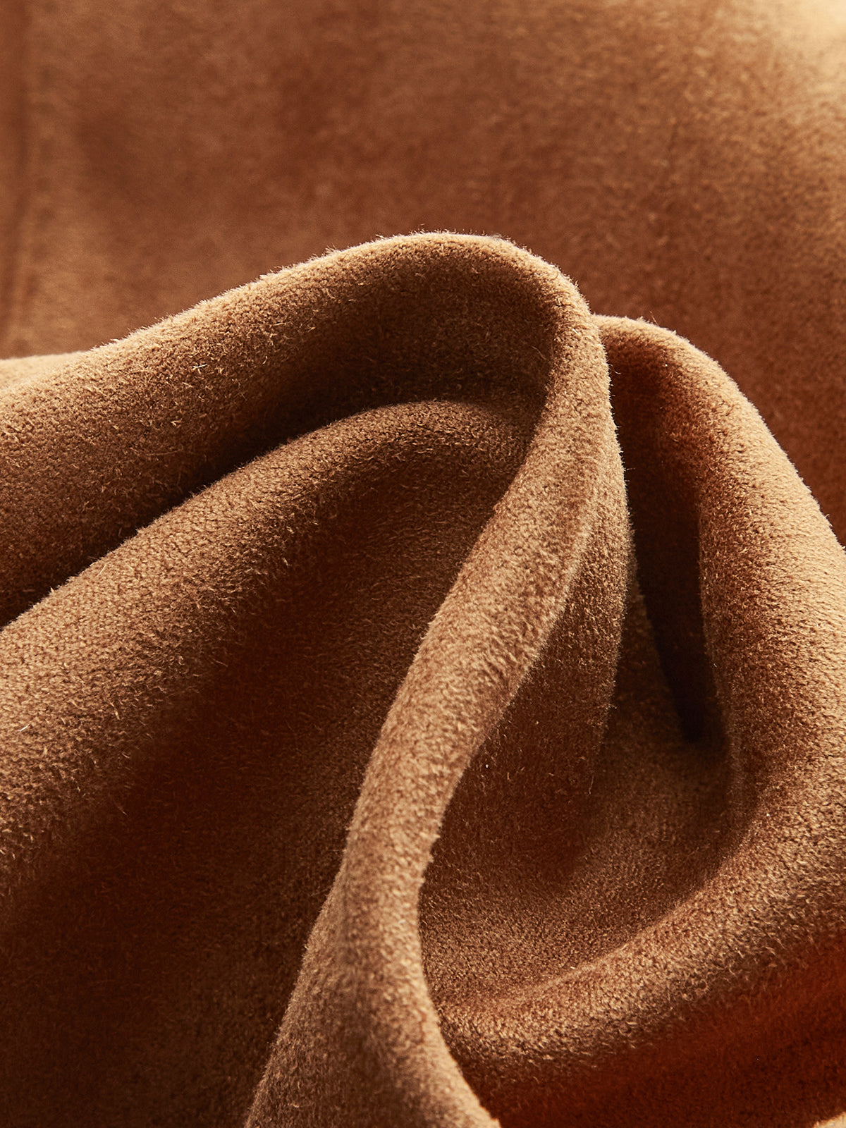 Minimalist Suede Mini Skirt