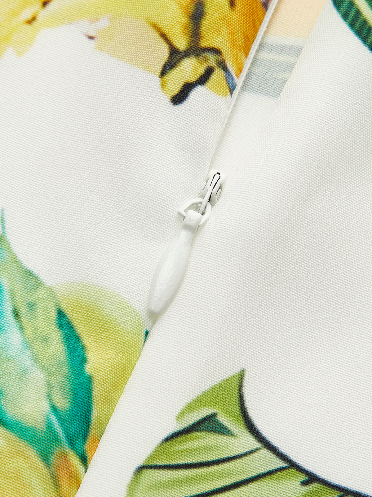 Boho Print Puff Sleeve Dress