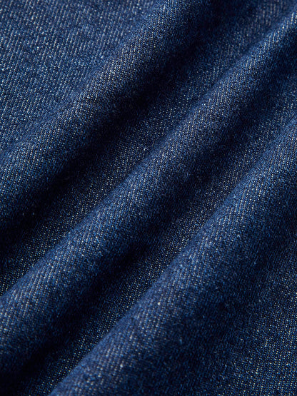 Vintage Denim Tie Vest