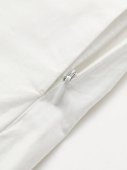 High-Waist Flared Skirt