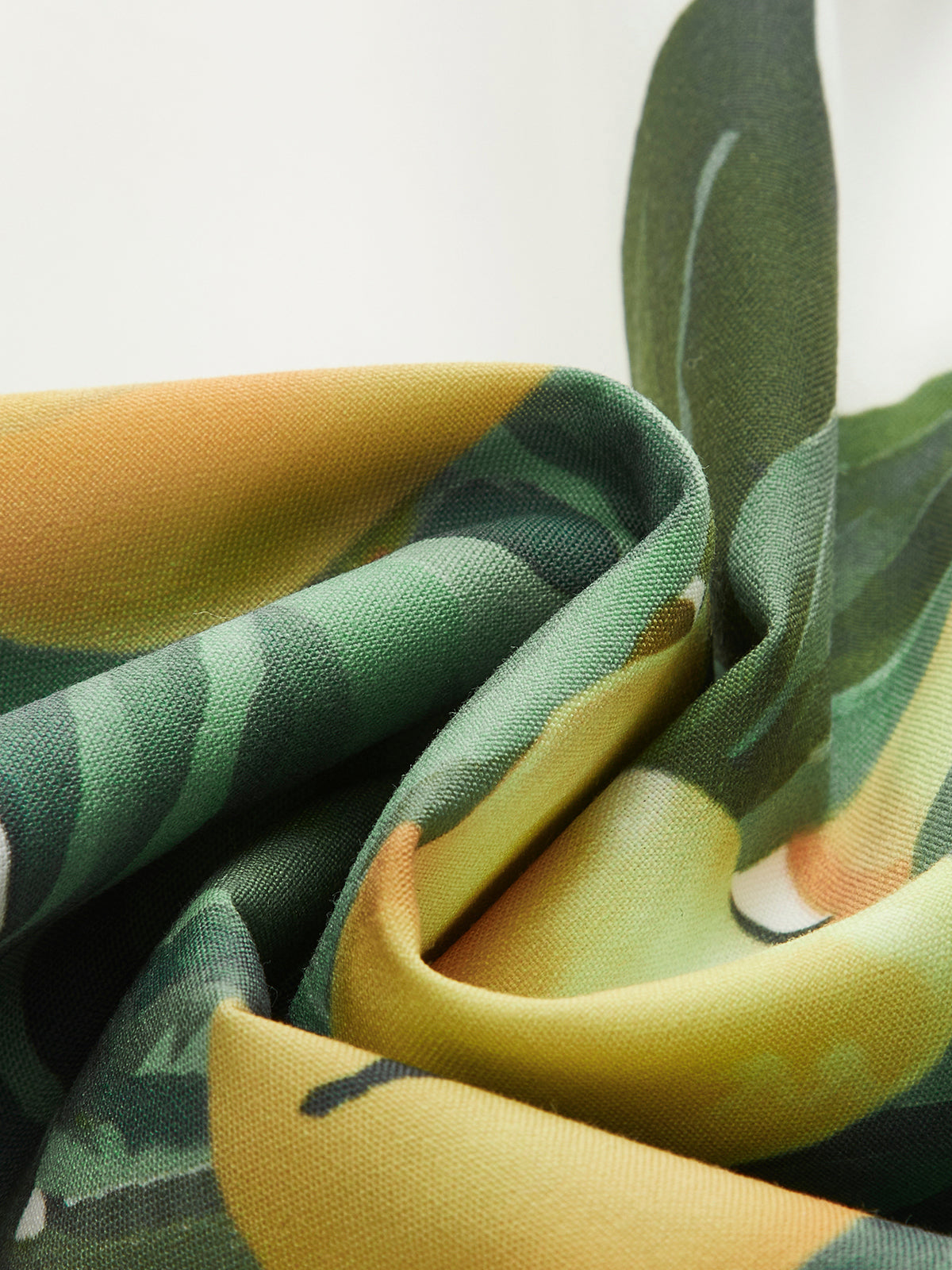 Lemon Print Corset A-Line Dress