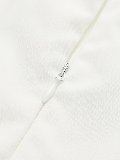 Lemon Print Corset A-Line Dress