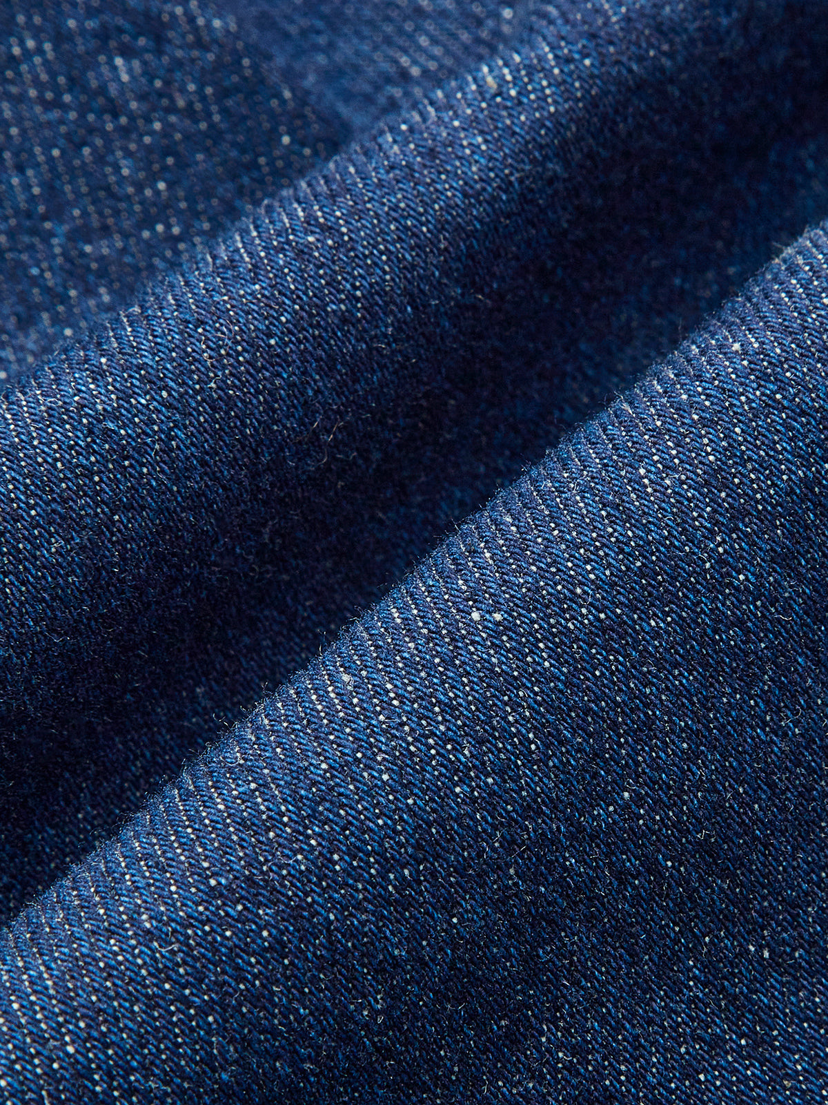 Cross-Back Denim Flared Dress