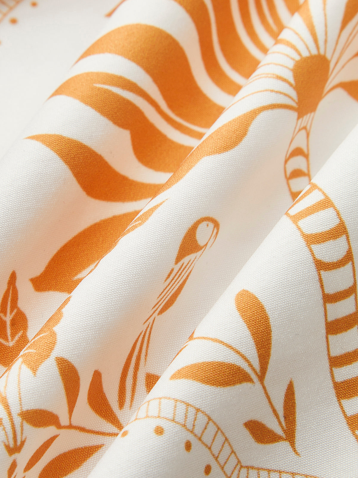 Boho Print V-Neck Belted Dress