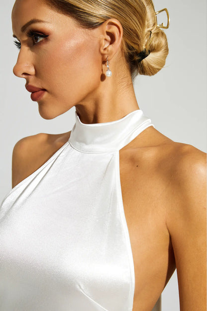 Bernie White Pearl Earrings