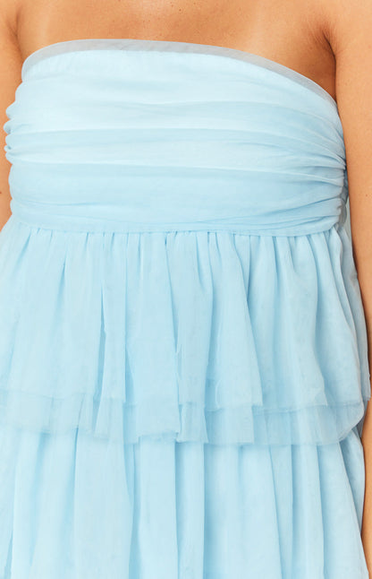 Bella Blue Mini Party Dress