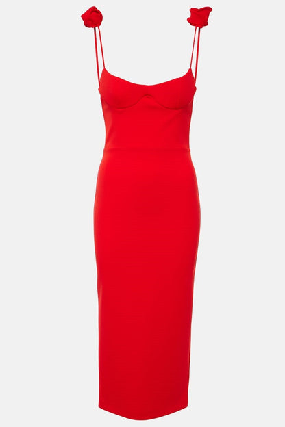 Blair Flower Midi Dress