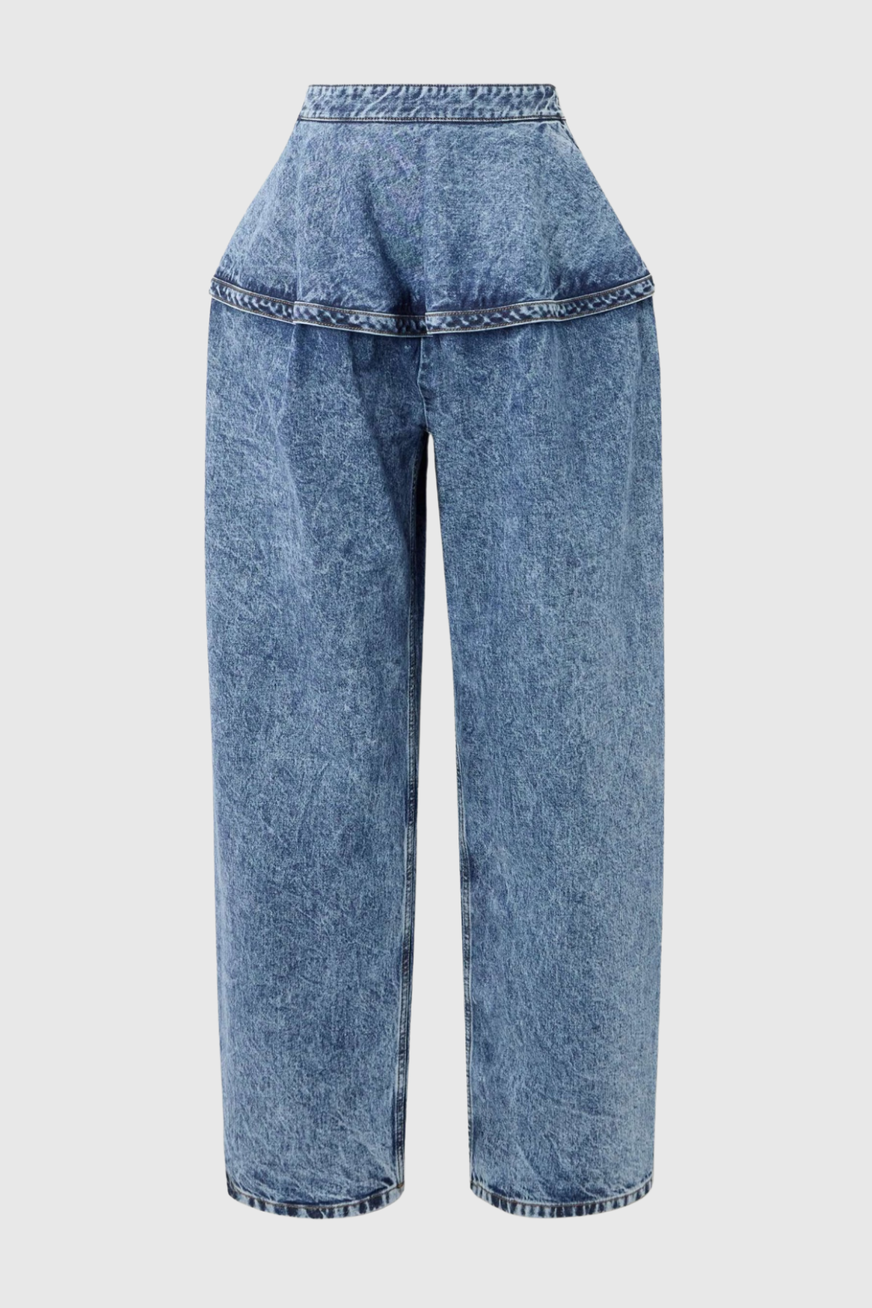 Blonde Wide-leg Jeans