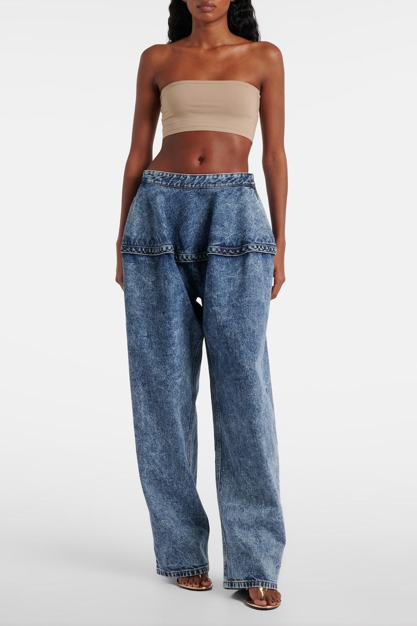 Blonde Wide-leg Jeans