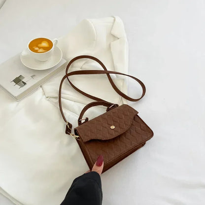 Blue Subaxillary Korean Fashion Shoulder Handbag