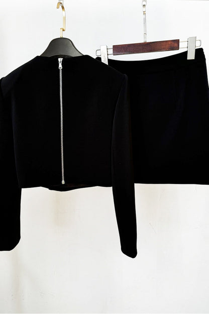 Bluma Diamante Embellished Two Piece Set