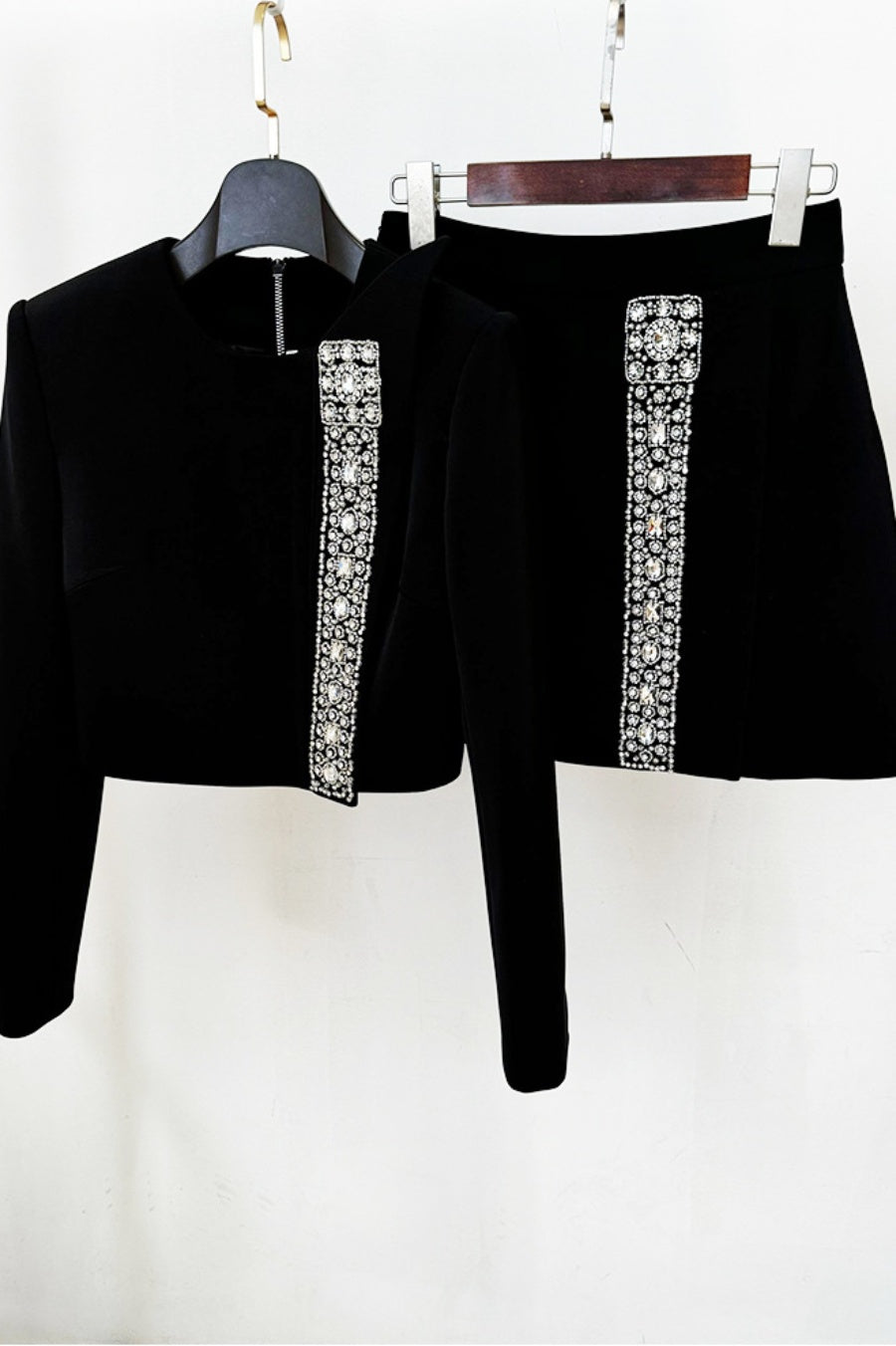 Bluma Diamante Embellished Two Piece Set