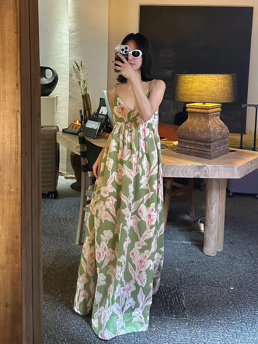 Boho Printed Maxi Dress The Perfect Beach Getaway Dress