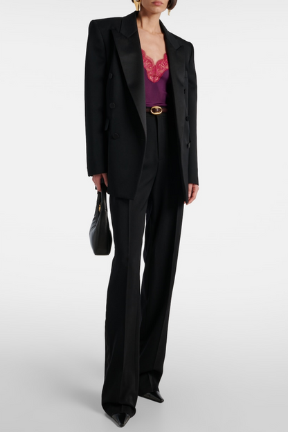 Brandra Lace-trimmed Tank Top - Purple