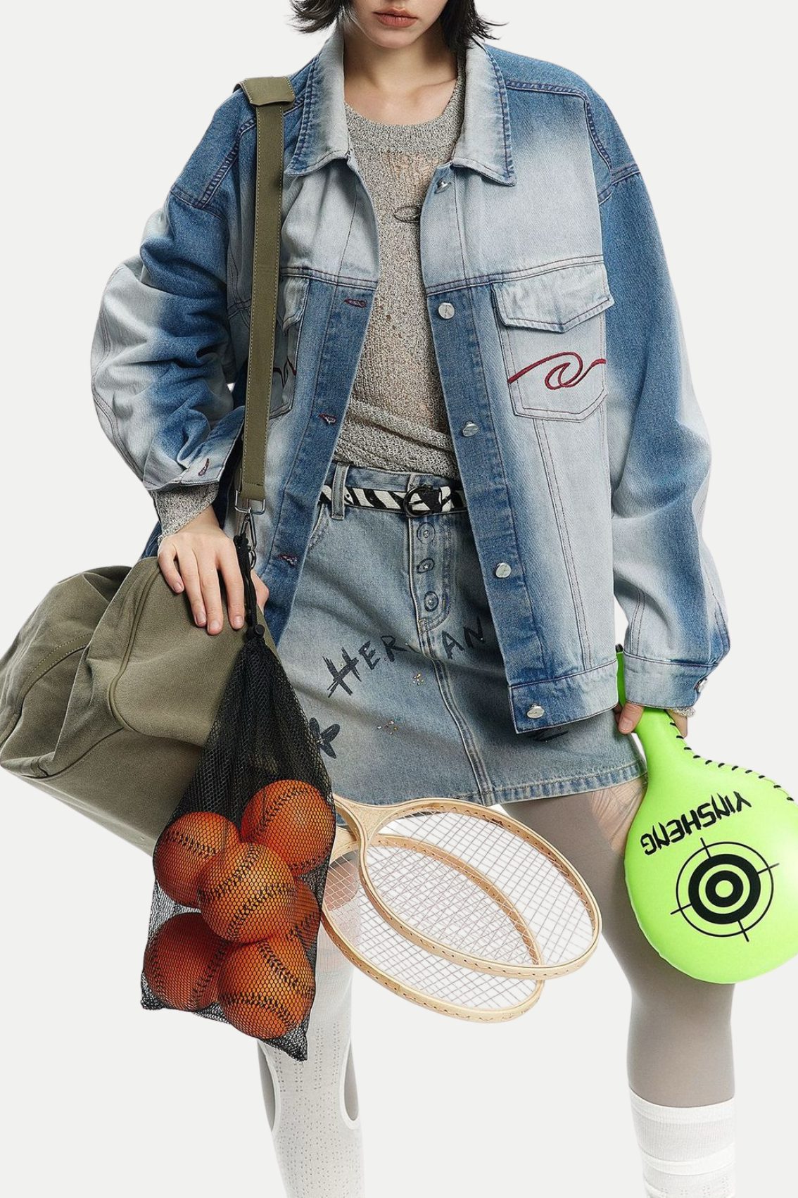 Brogan Gradient Denim Jacket