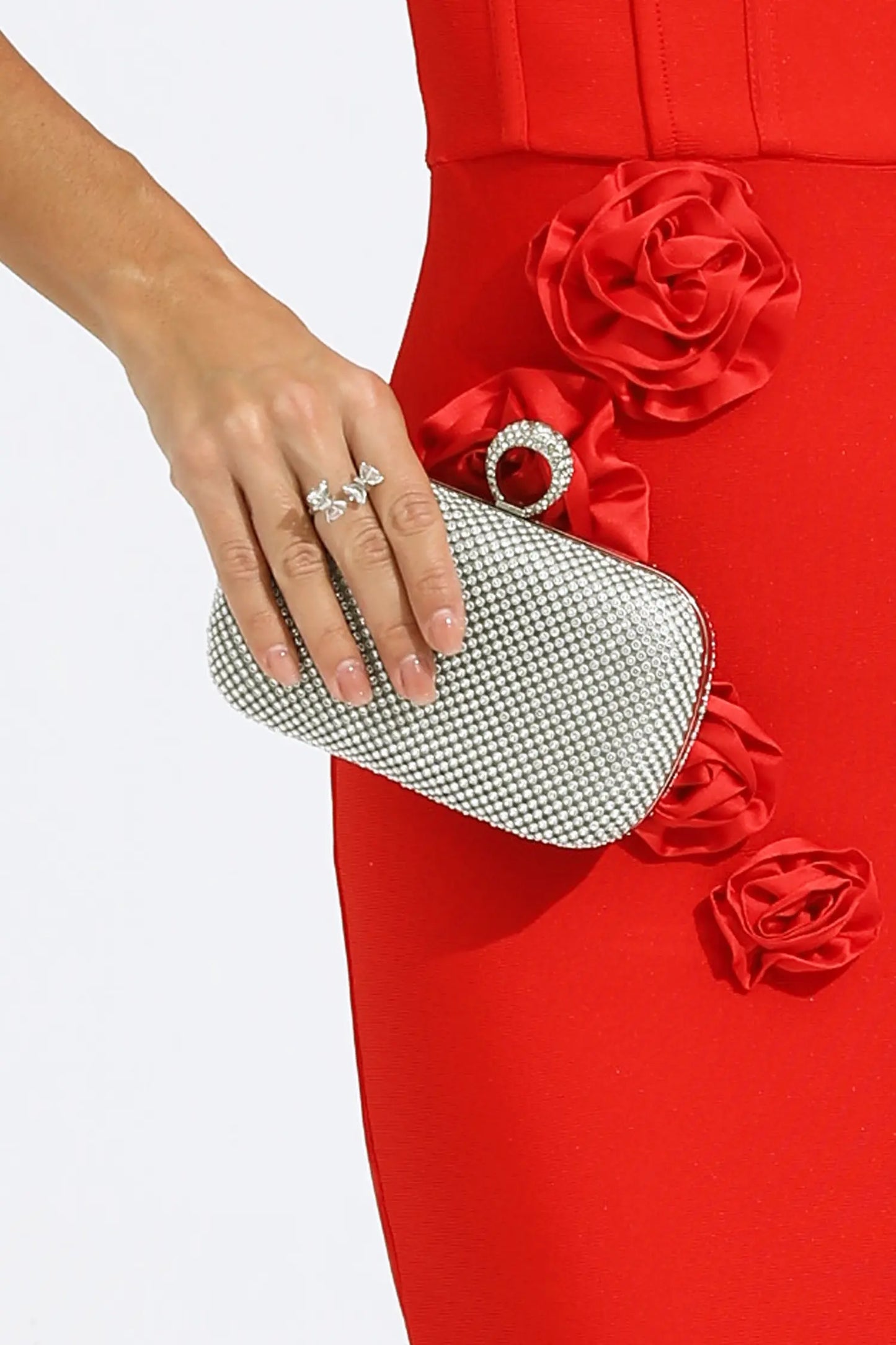 Burton Silver Diamond Bag