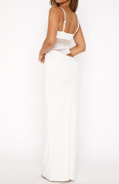 Constanza Maxi Dress White