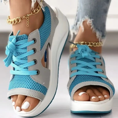 Nerisse - Everyday Lace-Up Flats