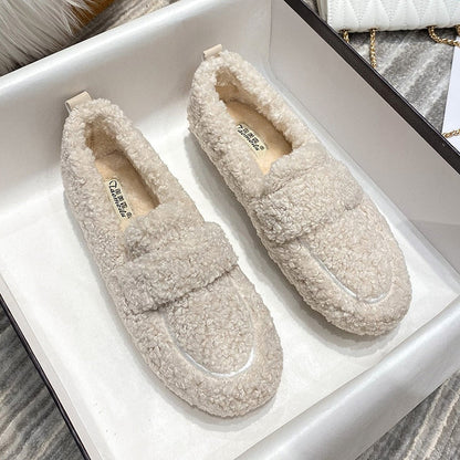 AmyVictoria | Cozy Sherpa Loafers
