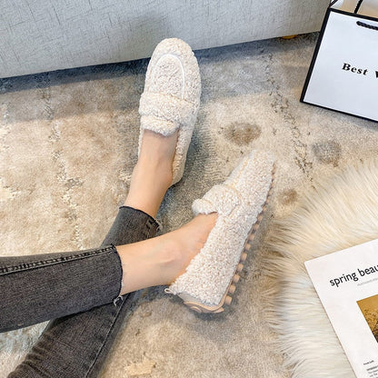 AmyVictoria | Cozy Sherpa Loafers