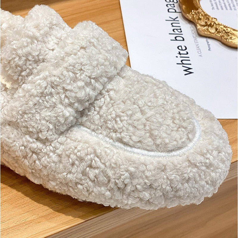 AmyVictoria | Cozy Sherpa Loafers